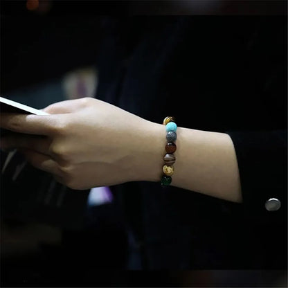 Natural Stone Bracelet | Yoga, Chakra, Galaxy