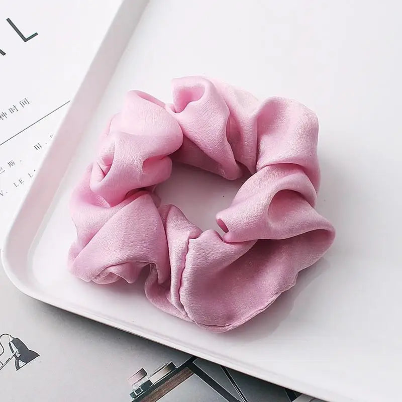 Elastic Hair Ties | Solid Color Hair Accessories