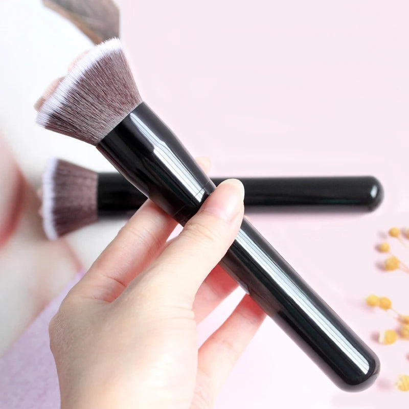 Makeup Brush | Soft Cat Paw Design, Black/Pink