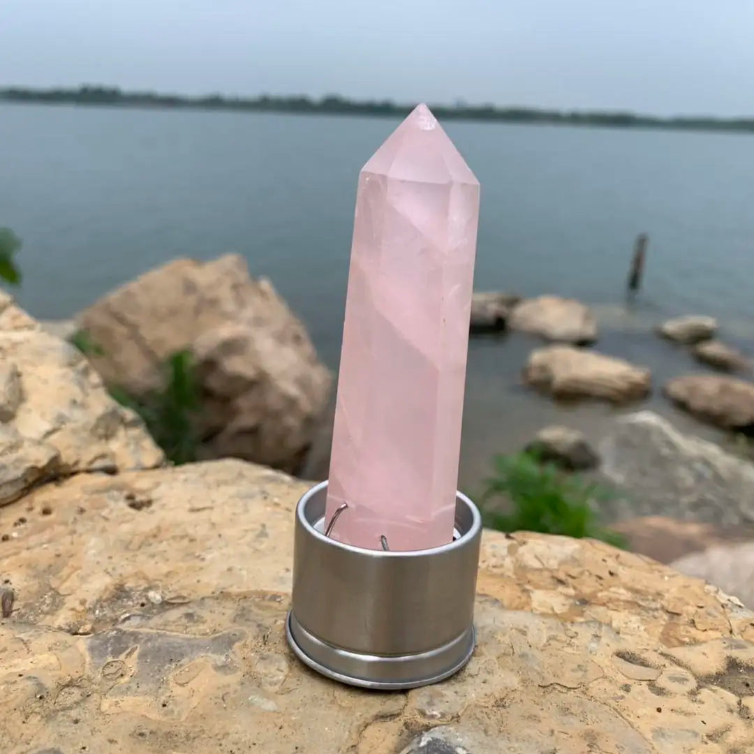 natural  Crystal Insert(for crystal point water bottles)