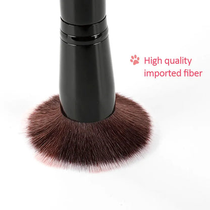 Makeup Brush | Soft Cat Paw Design, Black/Pink