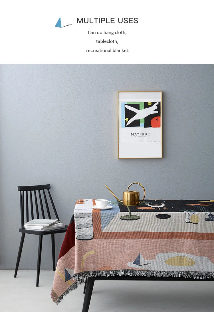 Throw Blanket | Nordic Design for Sofa & Travel