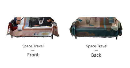 Throw Blanket | Nordic Design for Sofa & Travel