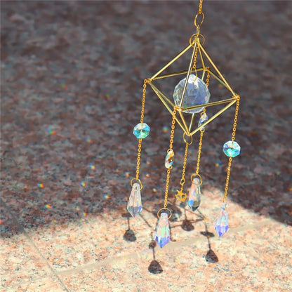 Crystal Wind Chimes | Transparent Pendant Hanging