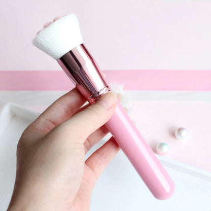 Makeup Brush | Soft Cat Paw Design, Black/Pink