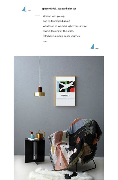 Throw Blanket | Nordic Design for Sofa & Travel