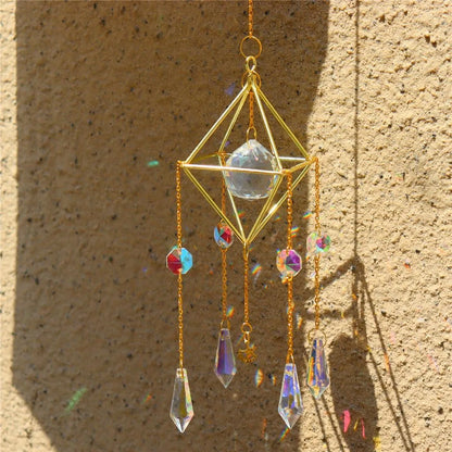 Crystal Wind Chimes | Transparent Pendant Hanging