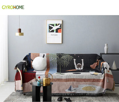 Throw Blanket | Nordic Design for Sofa & Travel