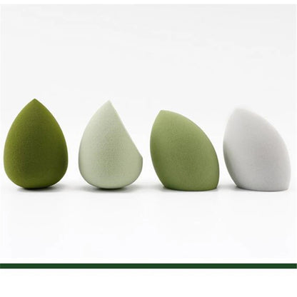 Hydrophilic Non-latex Sponge | 4pcs Makeup Puff Set