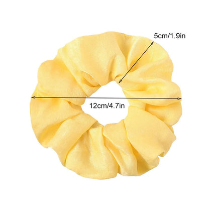 Elastic Hair Ties | Solid Color Hair Accessories