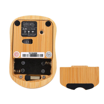 Bamboo Wireless Keyboard and Mouse Combo | Yellow