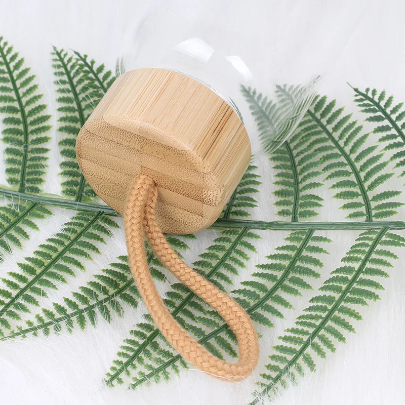 Crystal Quartz Water Bottle | Gemstone Glass Elixir