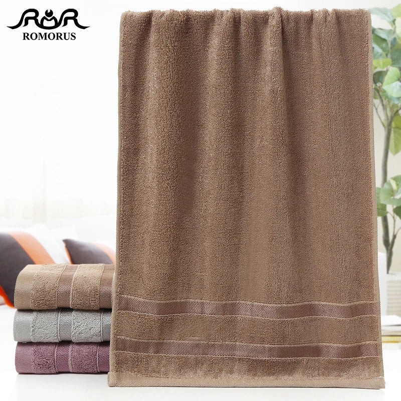 Bamboo Fiber Towels | Purple, Gray, Brown Set