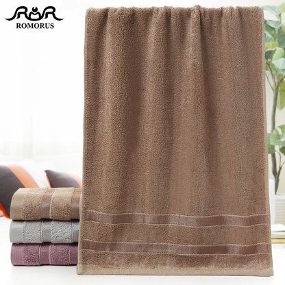 Bamboo Fiber Towels | Purple, Gray, Brown Set