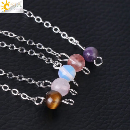 Reiki Pendulum | Small Size, Natural Stone Amulet