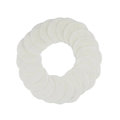 Bamboo Fiber Makeup Remover Pads | Reusable, 12 Pcs