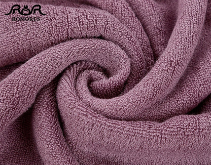 Bamboo Fiber Towels | Purple, Gray, Brown Set
