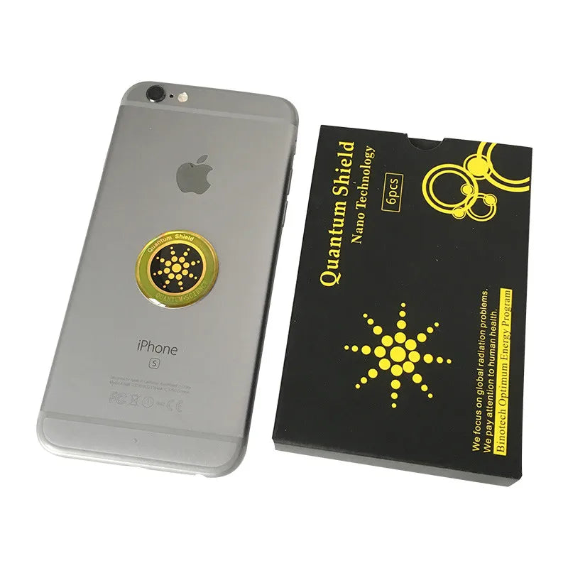 Anti Radiation Stickers | 6pcs for Smartphones & Appliances