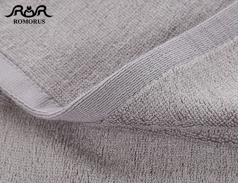 Bamboo Fiber Towels | Purple, Gray, Brown Set