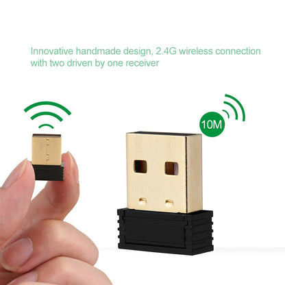Bamboo Wireless Keyboard and Mouse Combo | Yellow