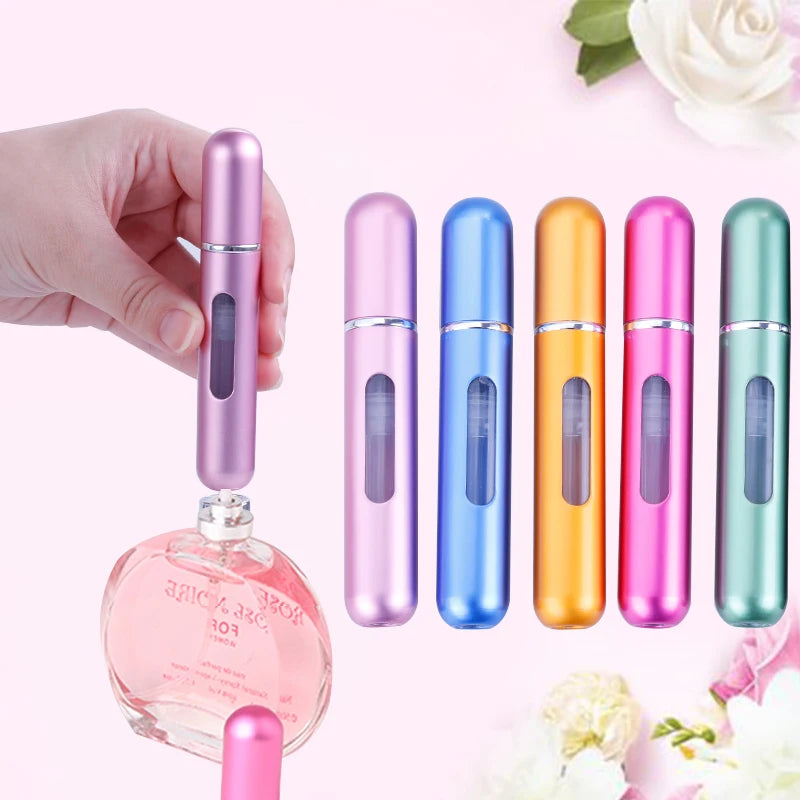Mini Refillable Perfume Spray Bottle | 5ml, Portable