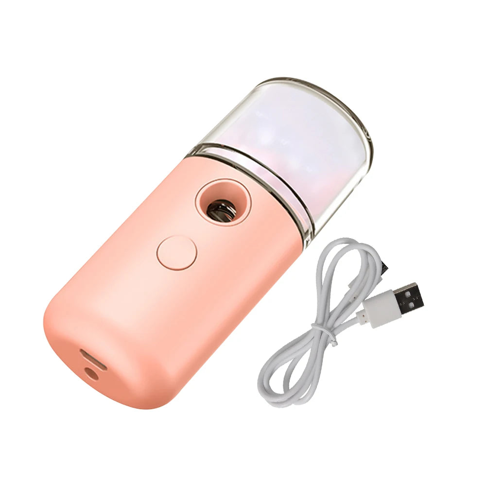 Nano Sanitizer Sprayer | USB Charging, Pink, Green, Yellow