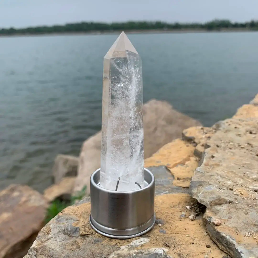 natural  Crystal Insert(for crystal point water bottles)