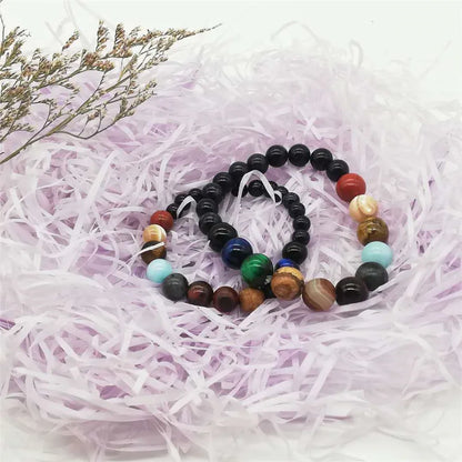 Natural Stone Bracelet | Yoga, Chakra, Galaxy