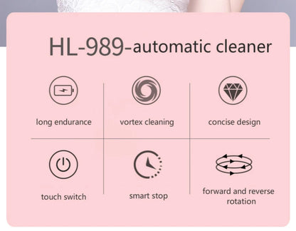 Ultrasonic Contact Lens Cleaner | Pink, Blue, Green, Silver