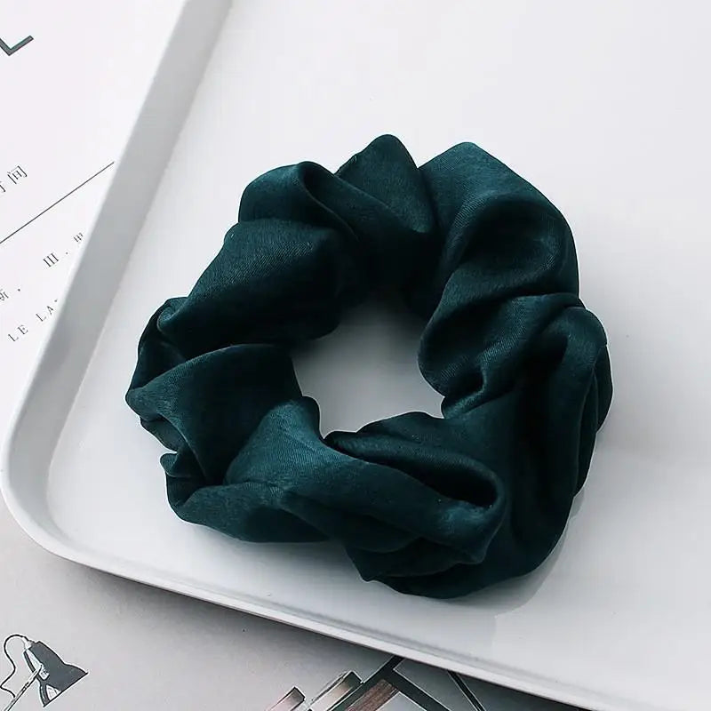 Elastic Hair Ties | Solid Color Hair Accessories