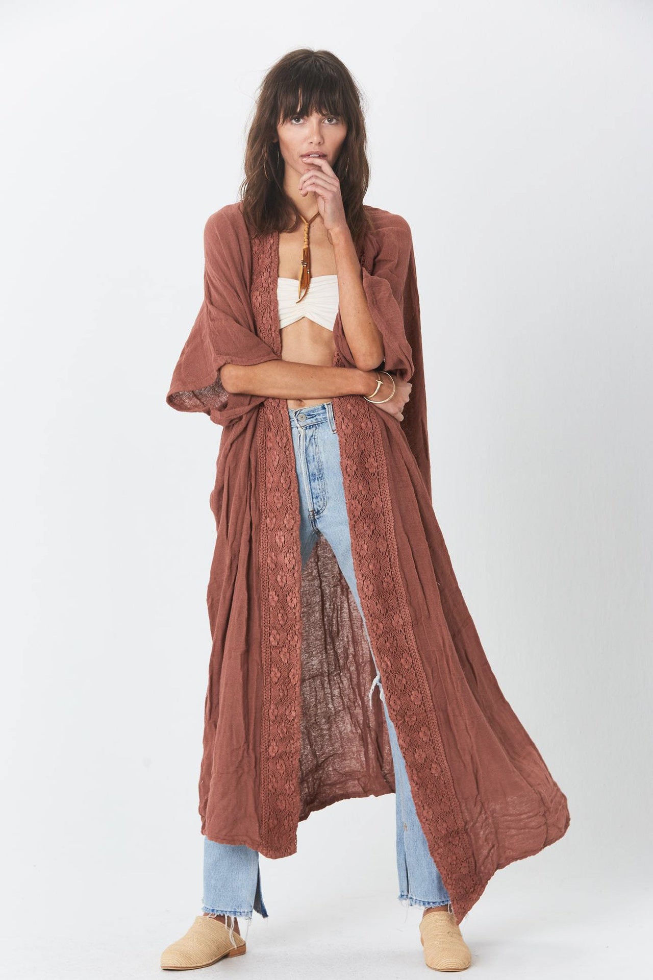 Bamboo Fabric Beach Cover Up | Women's Oversized Dress