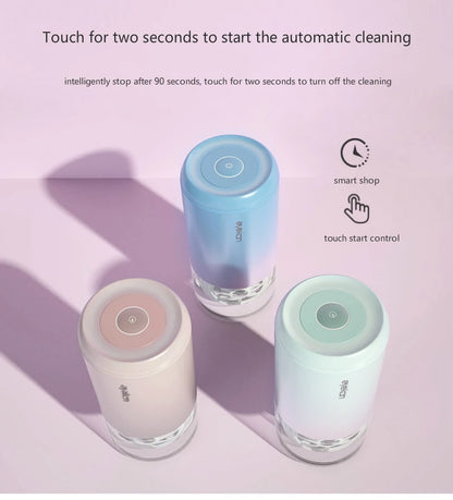 Ultrasonic Contact Lens Cleaner | Pink, Blue, Green, Silver