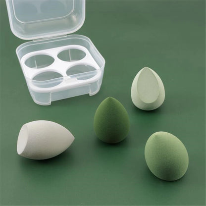 Hydrophilic Non-latex Sponge | 4pcs Makeup Puff Set