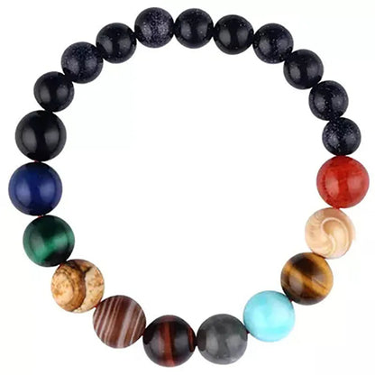 Natural Stone Bracelet | Yoga, Chakra, Galaxy