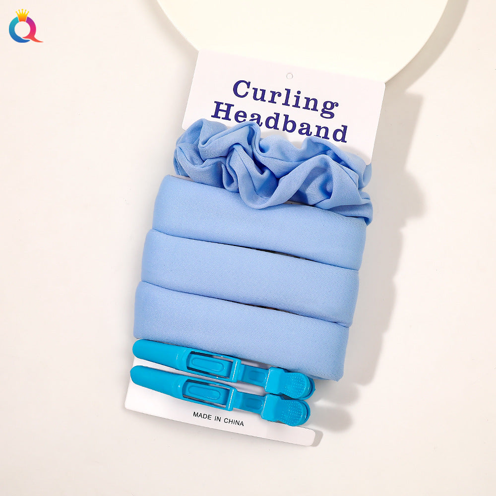 Fabric Curling Iron | No Heat, Big Wave Style
