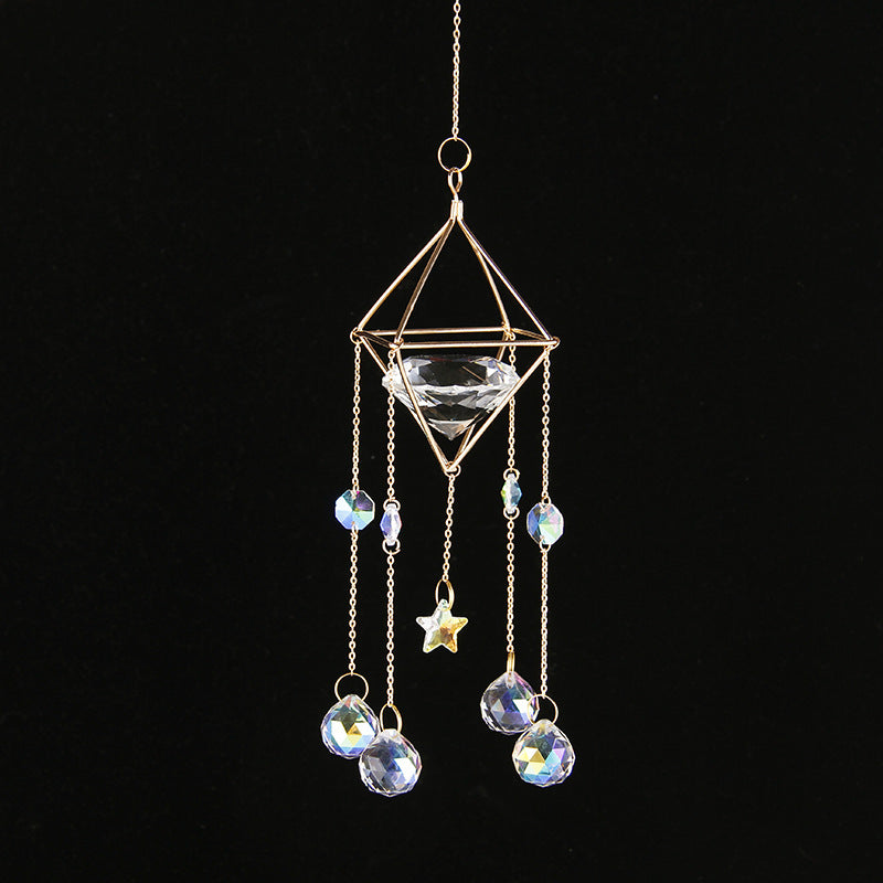 Crystal Wind Chimes | Transparent Pendant Hanging