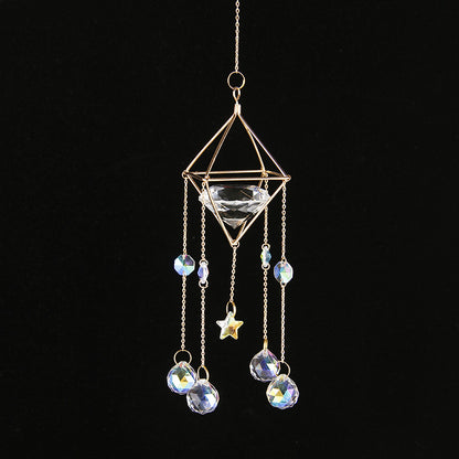 Crystal Wind Chimes | Transparent Pendant Hanging