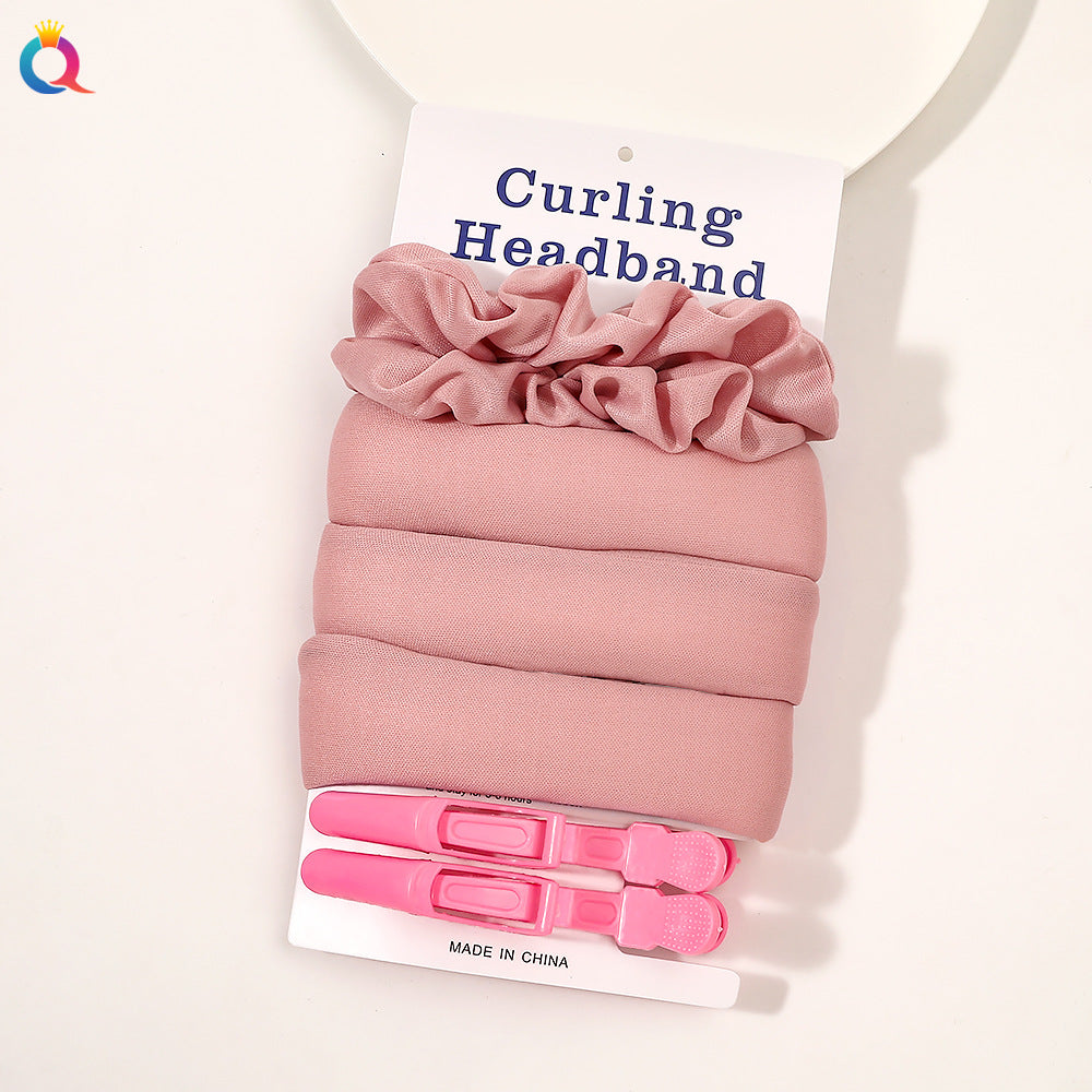 Fabric Curling Iron | No Heat, Big Wave Style