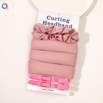Fabric Curling Iron | No Heat, Big Wave Style