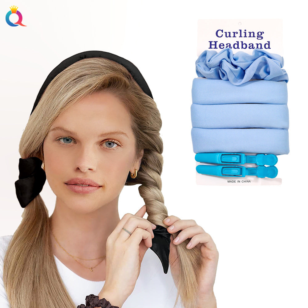 Fabric Curling Iron | No Heat, Big Wave Style