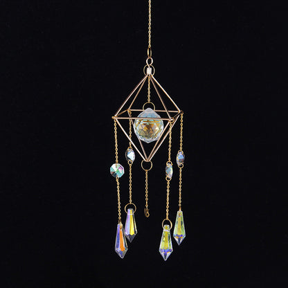 Crystal Wind Chimes | Transparent Pendant Hanging