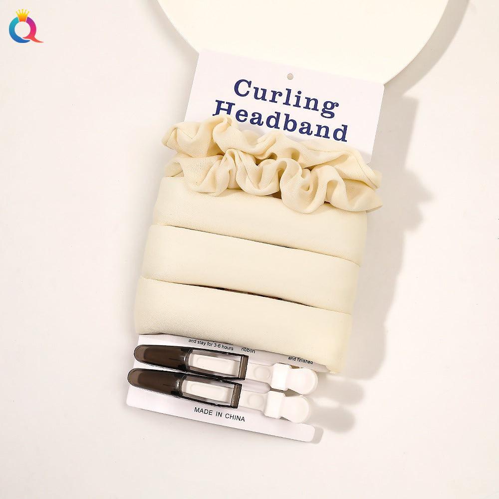 Fabric Curling Iron | No Heat, Big Wave Style