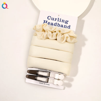 Fabric Curling Iron | No Heat, Big Wave Style