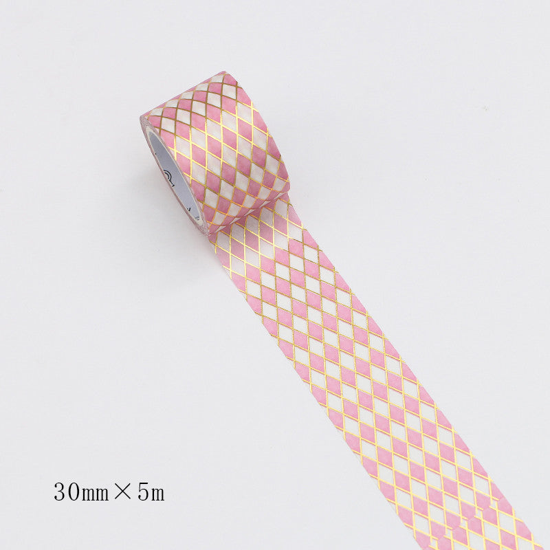 Alice Bronzing Paper Tape Stickers 30mm and 60mm x5m