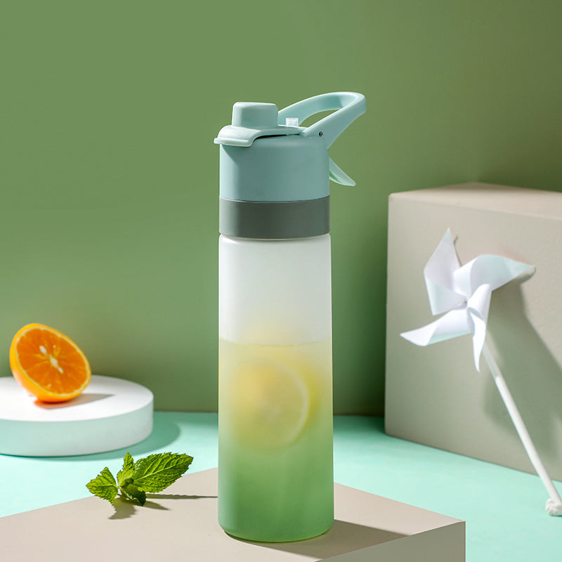 Plastic Spray Water Bottle | Large Capacity, White