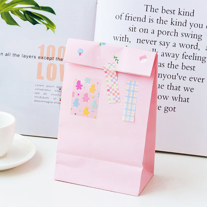 Illustrated Index Tab Stickers — PVC Page Markers, 12 Designs