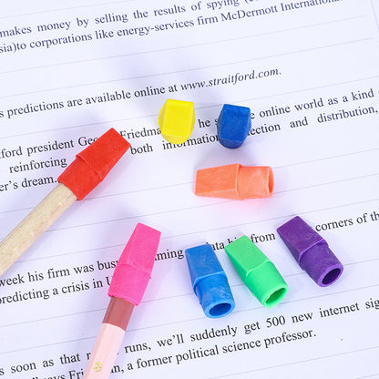 Color Knife Head Bullet Eraser Pencil Stub Eraser Student Torch Eraser Replacement