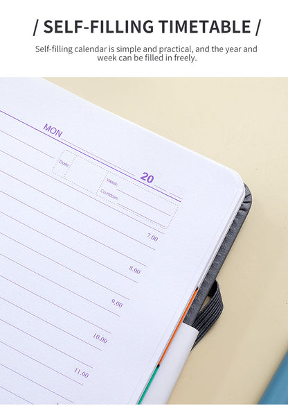 Notebook Self-filled No Date Strap