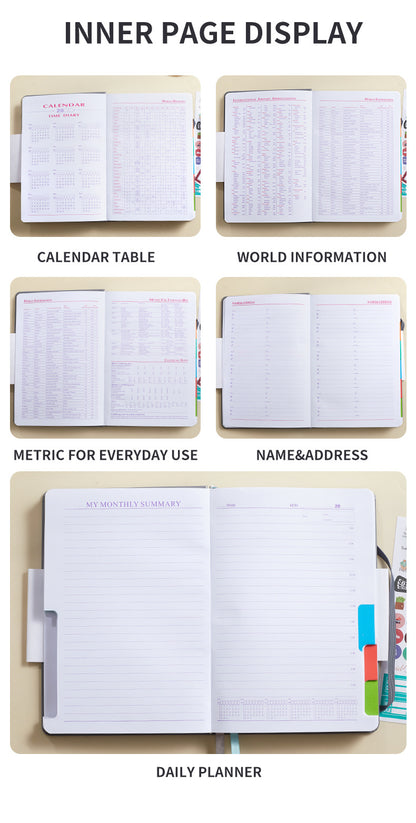 Notebook Self-filled No Date Strap