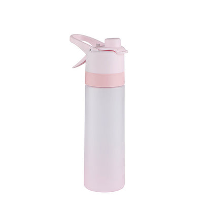 Plastic Spray Water Bottle | Large Capacity, White